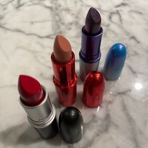 3 Bundle Together Mac Lipsticks
